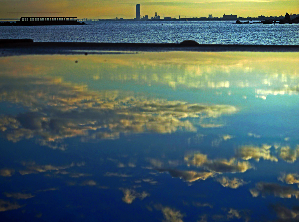 空と海と雲と　P1710107zz