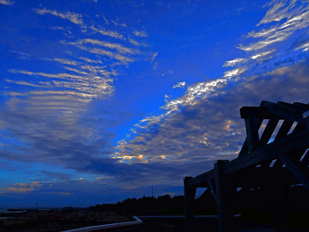 朝の雲　P1730518zz