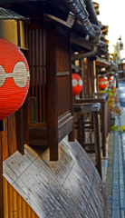 早朝の花見小路　P1790878zz