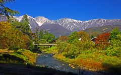 盛秋の白馬(しろうま)三山　IGP8791zz