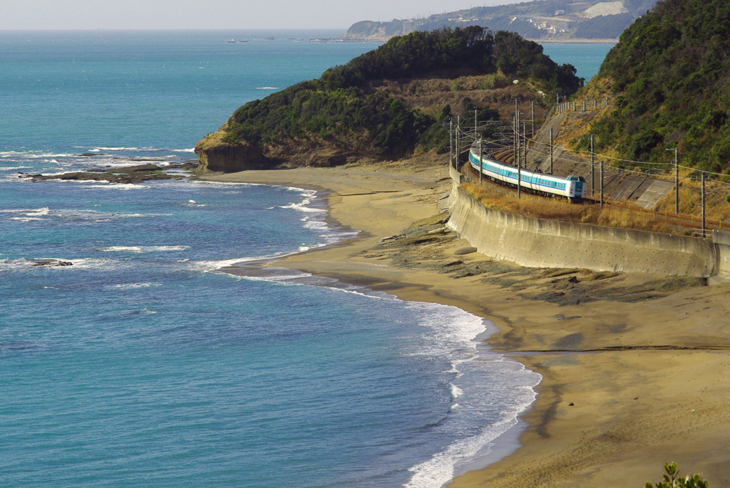 紀勢線千里海岸付近 その2