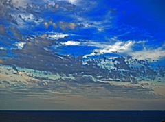 海と空と雲と　P1510272