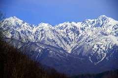 白沢峠より白馬三山を望む　_IGP4612zz