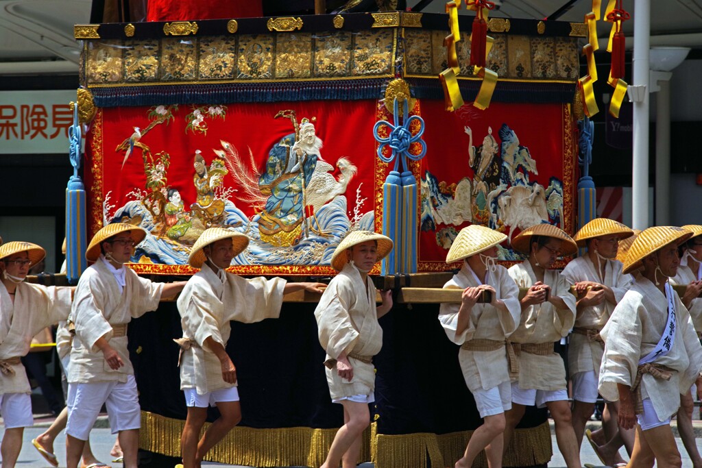 2019 祇園祭前祭の山鉾巡行　IMGP5507zz
