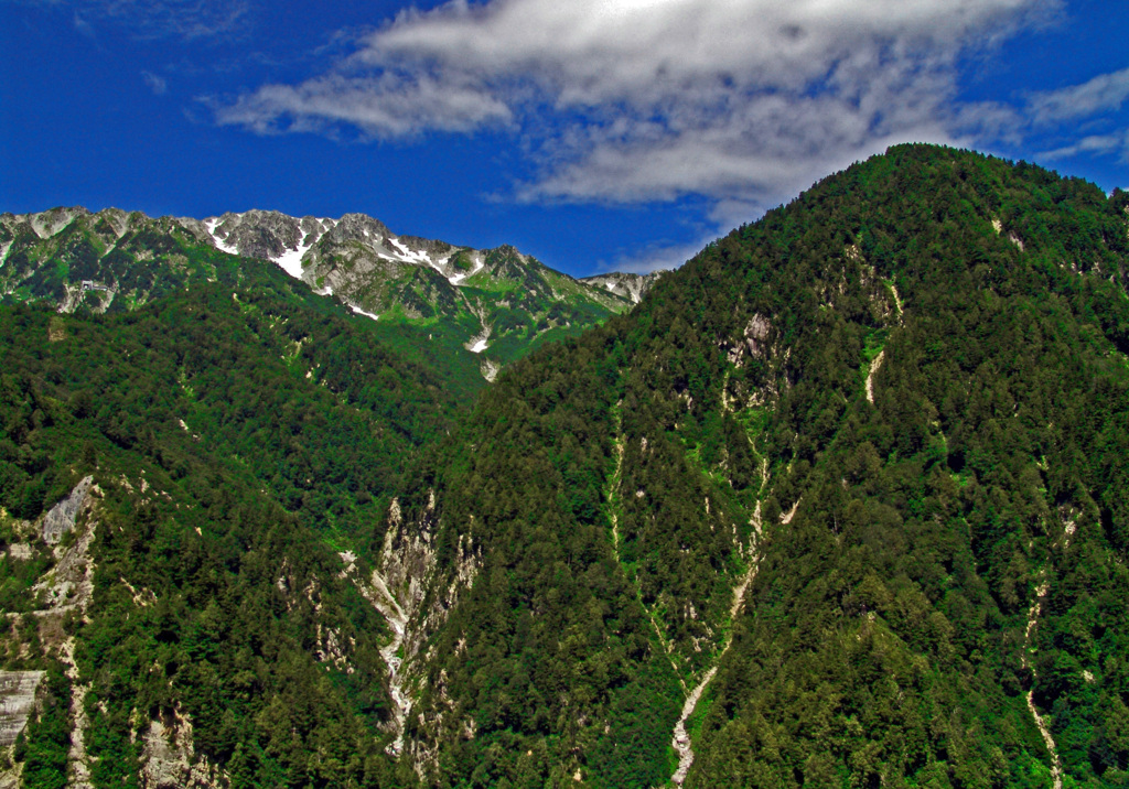 晴天の雄山と大汝山　DSC00713zz