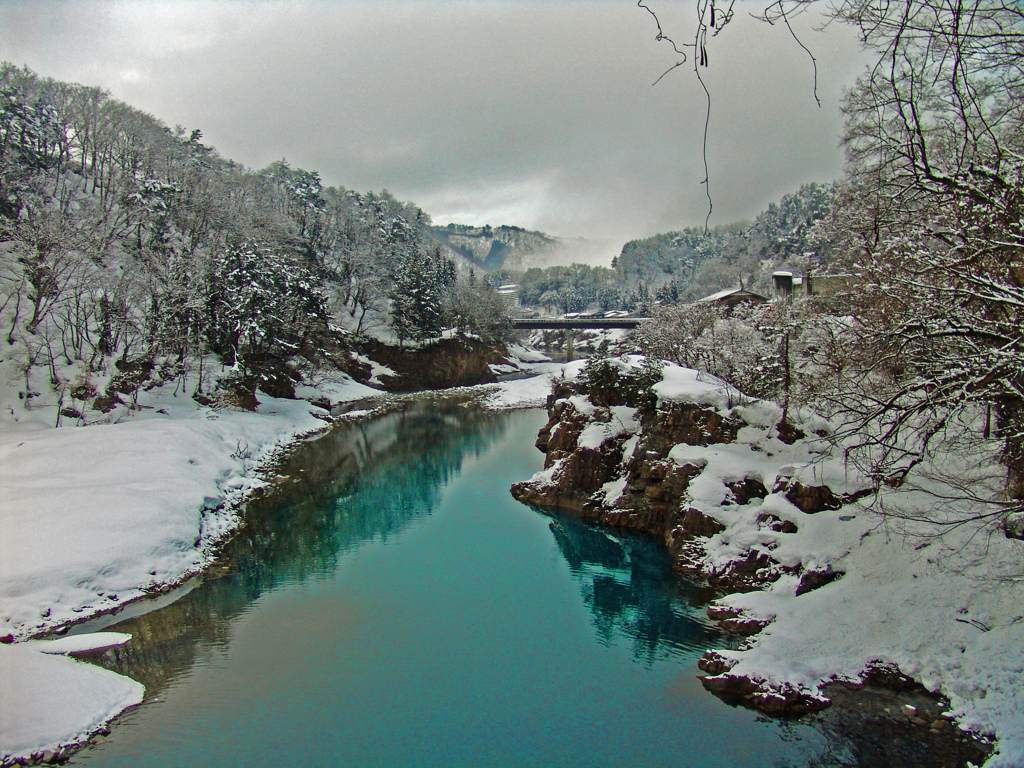 厳冬期の白川郷　DSC01734zz