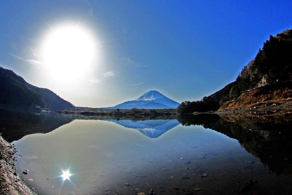 精進湖の朝　IMGP2411z