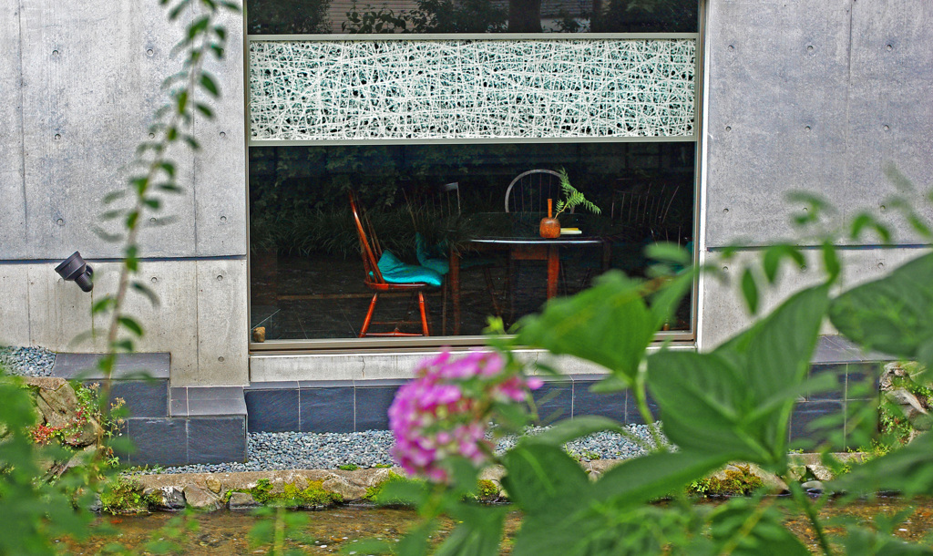 紫陽花とお洒落なTea room　IMGP2336zz