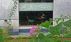 紫陽花とお洒落なTea room　IMGP2336zz