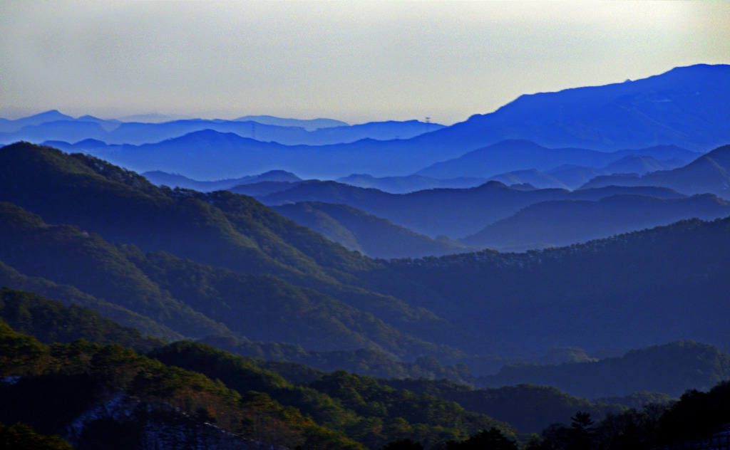 黎明 高野の山並み　IGP7600zz