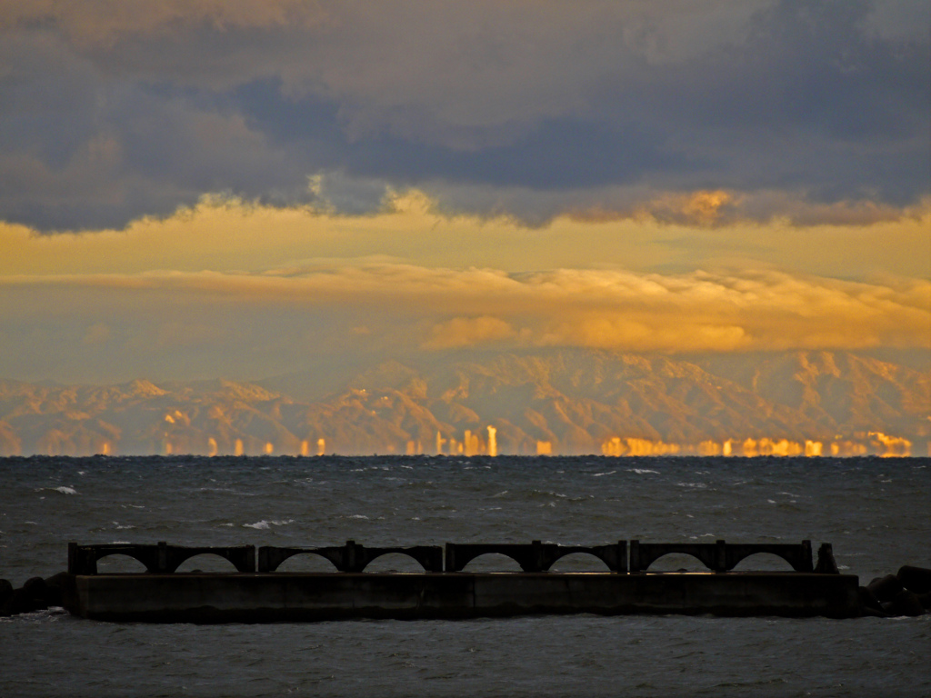 大晦日の海と空　P1180665zz