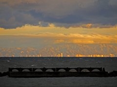 大晦日の海と空　P1180665zz