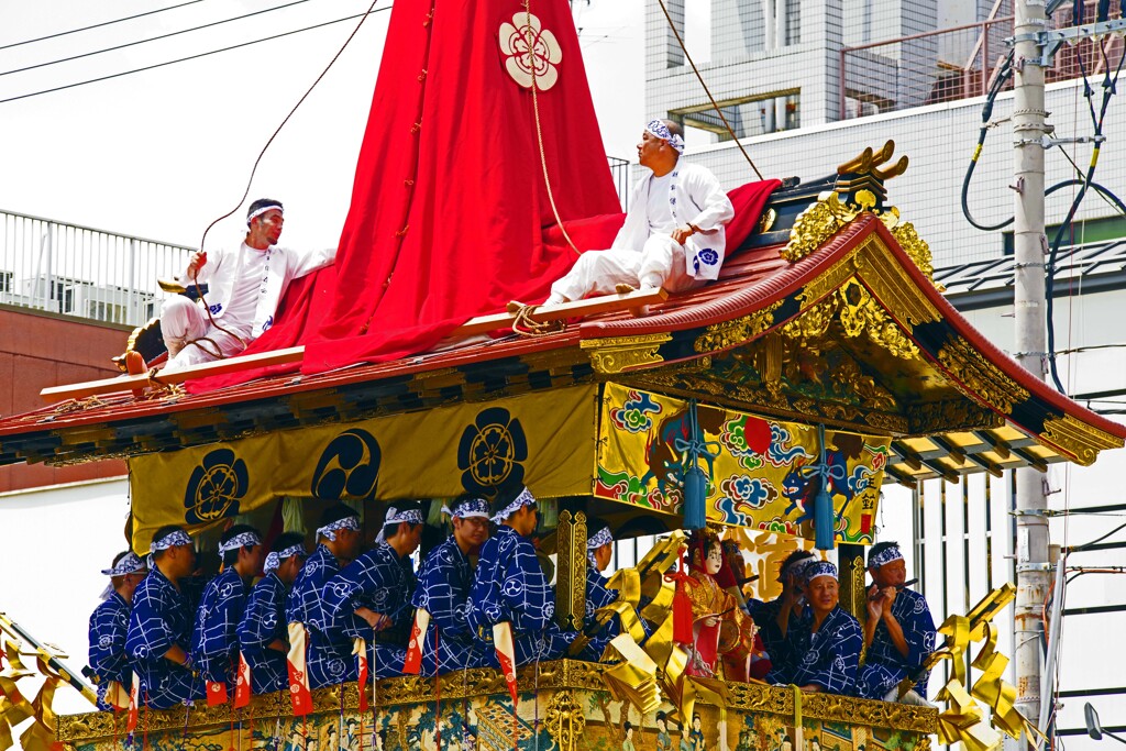 2019 祇園祭前祭の山鉾巡行　IMGP5519zz