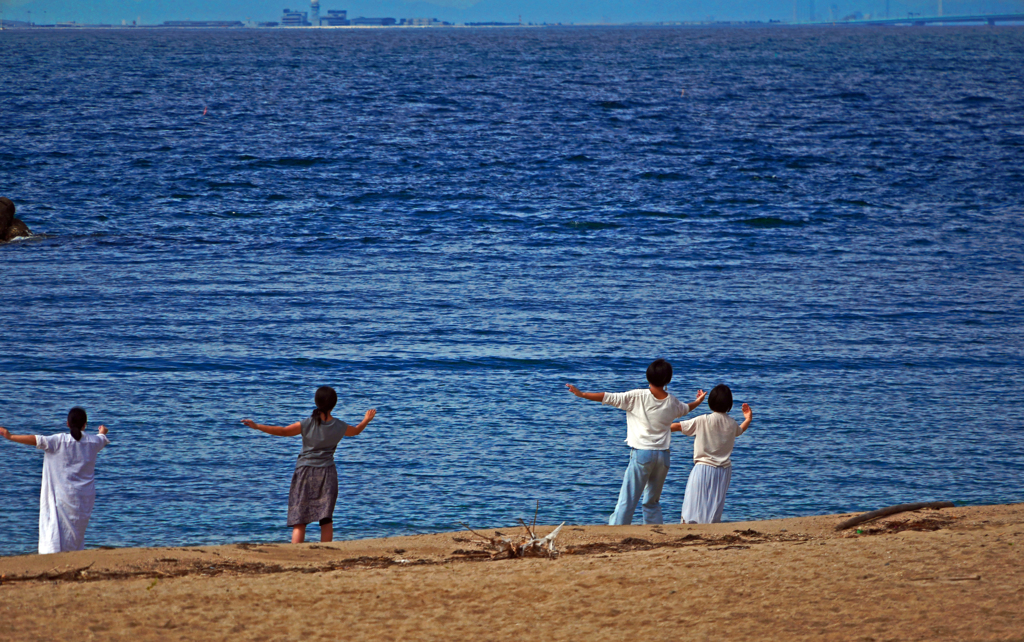 ある海岸のある風景　P1190766zz