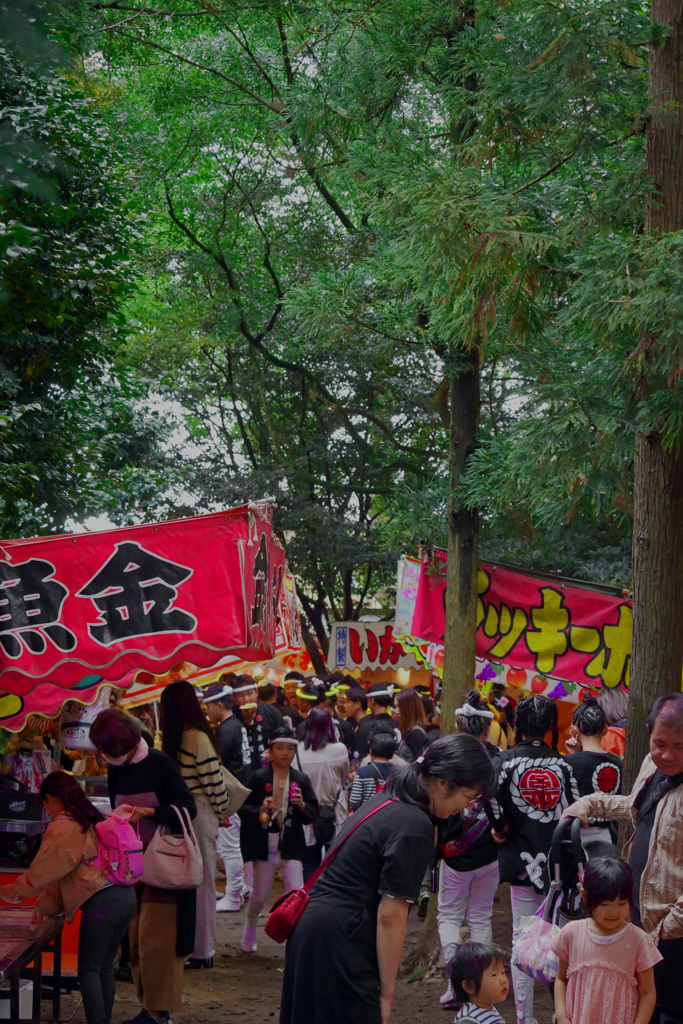 祭りの賑わい　P1260278zz