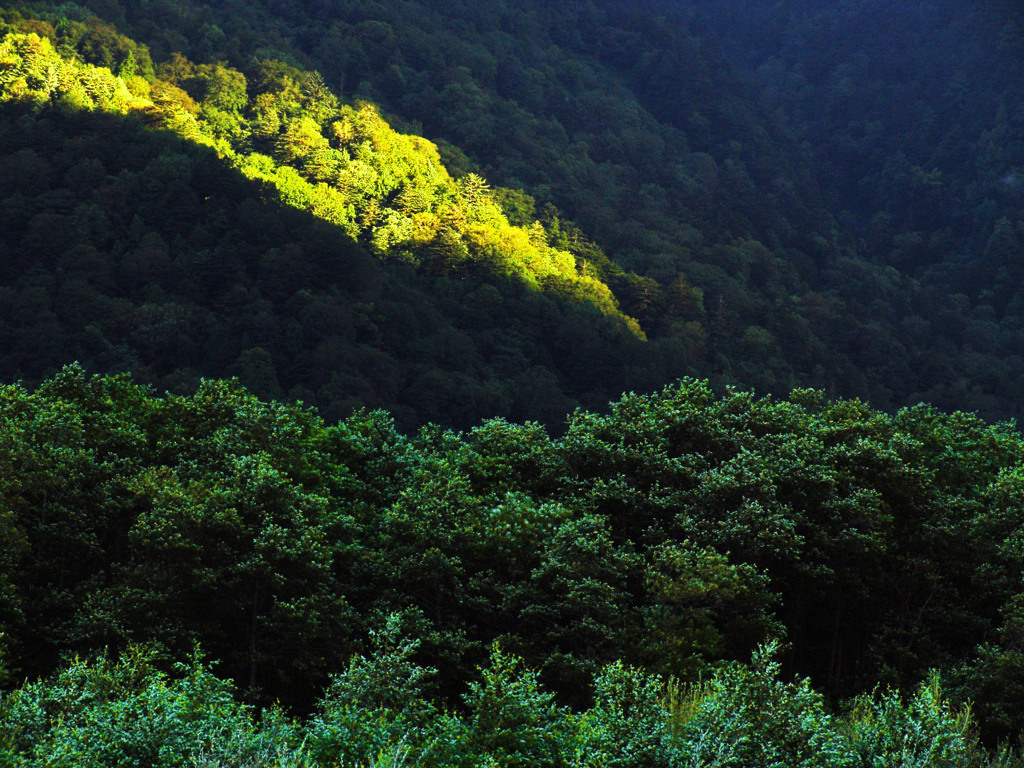 雲の切れ間 上高地　DSC04758zz