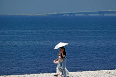 パラソルをさして　P1012281zz