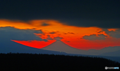 Mt.Fuji silhouette　IMGP3993zz
