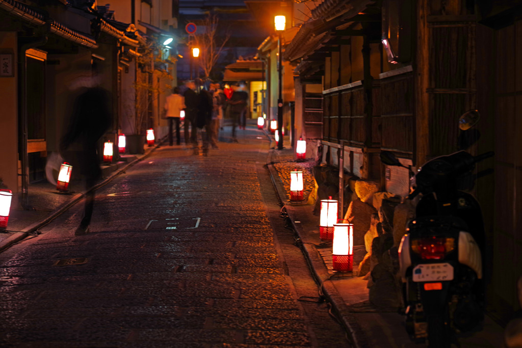 夕暮れ 石塀小路　IMGP2041zz
