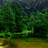 上高地散策 水辺の景　_5713zz