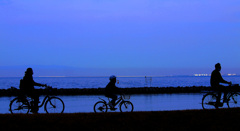 夜明けのサイクリング　P1230393zz