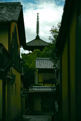 八坂の塔が見える路地(ろうじ)　IMGP0301zz