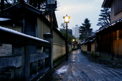 武家屋敷 夜明け　_IGP9391zz