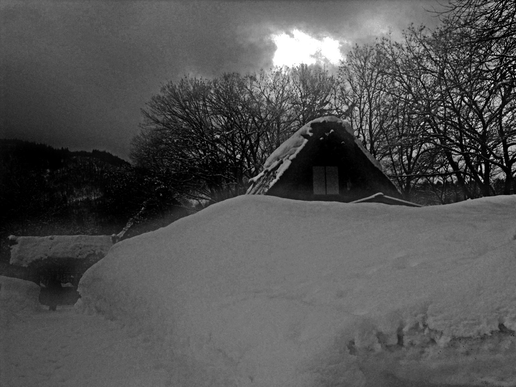 豪雪の郷　D01786zz