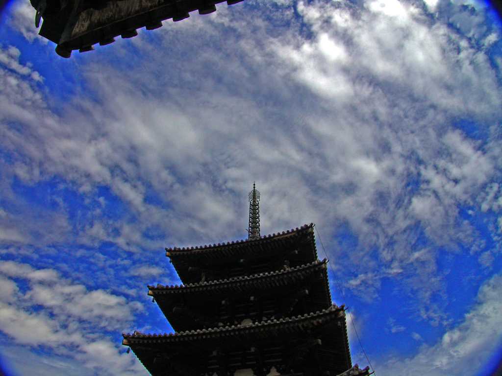 斑鳩の空　DSC00836zz