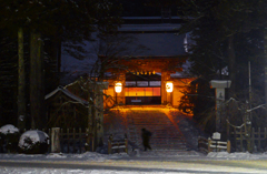 雪かきをする人　P1146713z