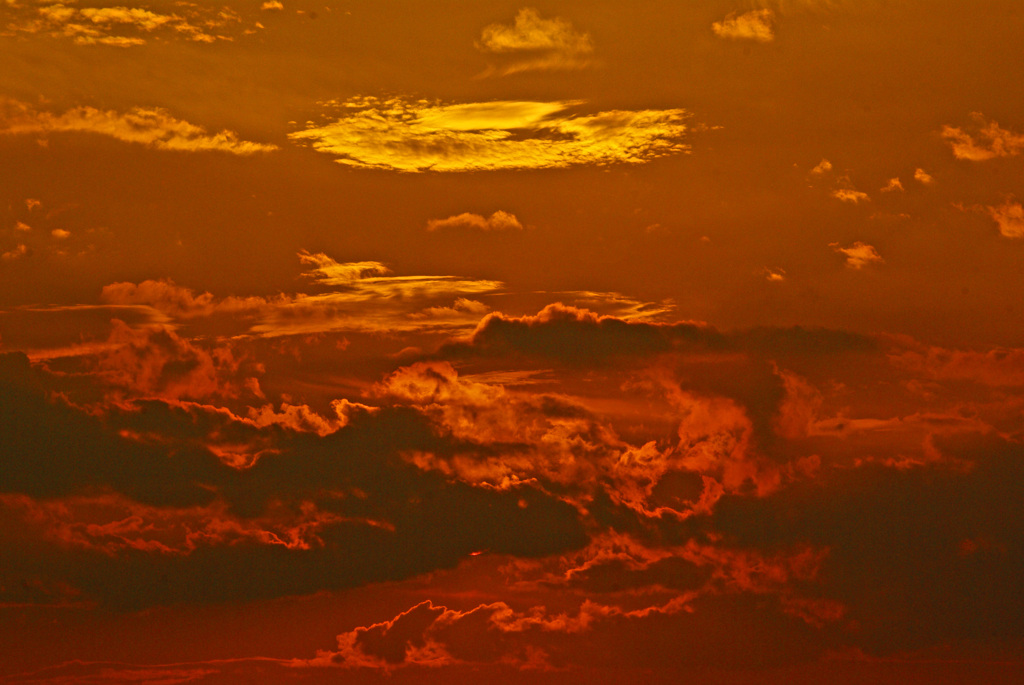 ドラマチック 夕焼　IMGP8607zz