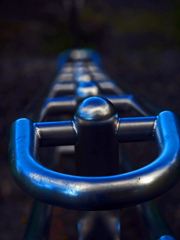 碧空を映す手摺　P1740608zz