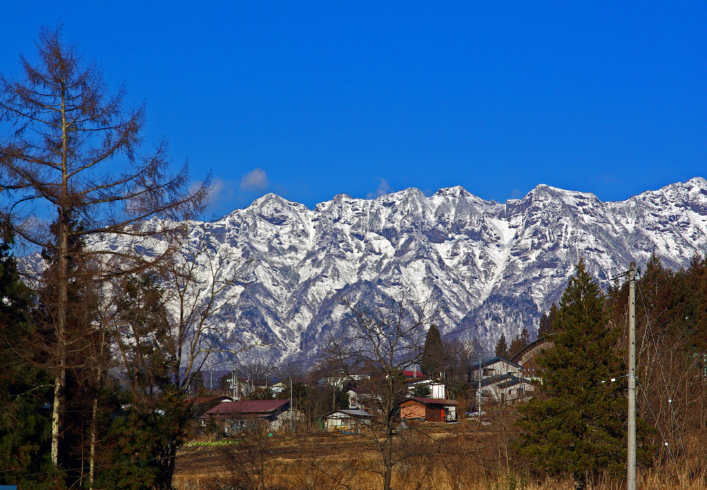 初冬 戸隠山　IMGP3741zz