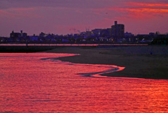 紅い海　P1700091zz