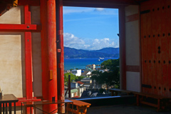 長い階段を昇った後のご褒美　P1210839zz