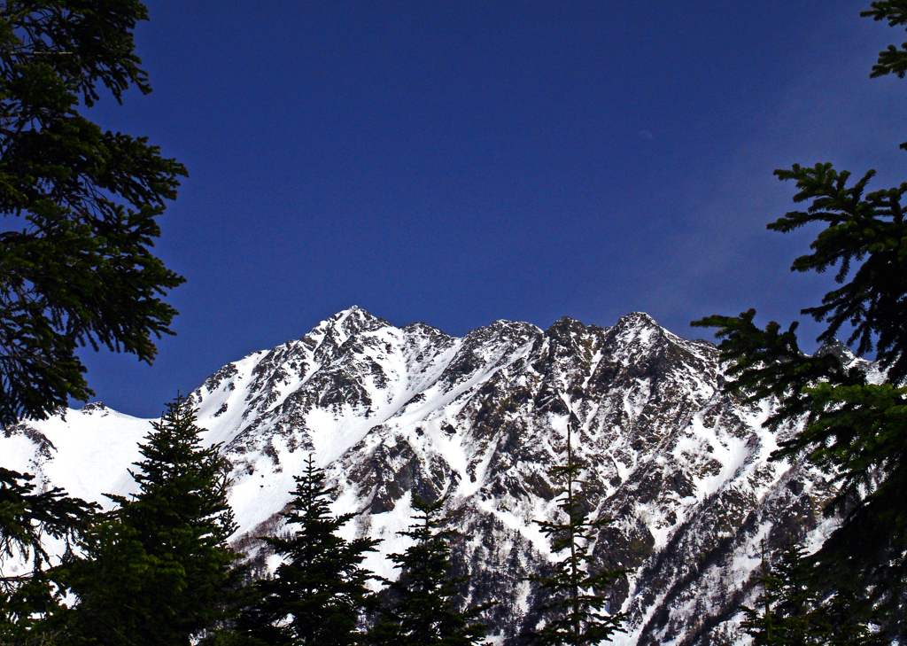 早春の山 西穂高岳Ⅱ　00189zz