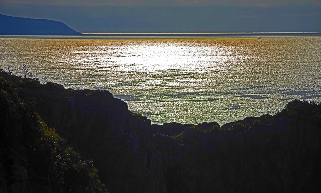 南紀の海 朝の陽