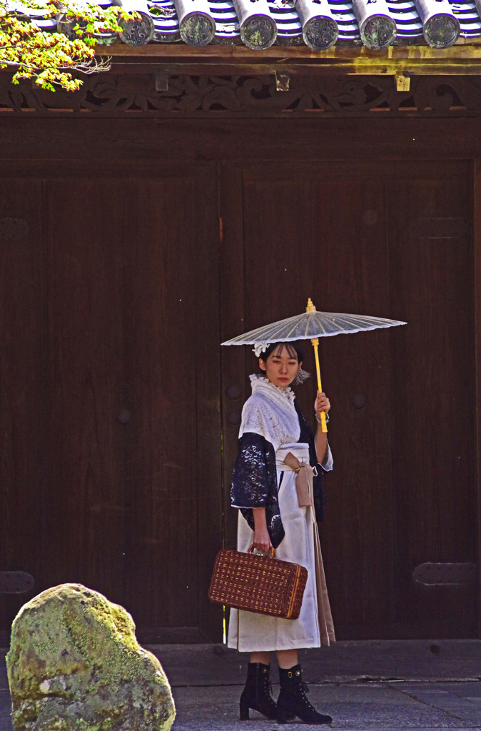 日傘射す女(ひと)　IMGP2592zz