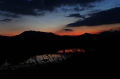 夕暮れ
