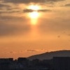 夕日