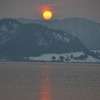 夕日
