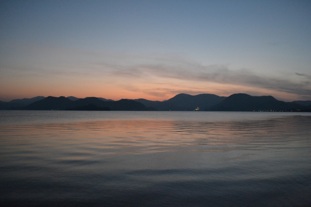 夕暮れ