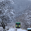 雪中樽見鉄道