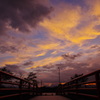 夕陽へ繋ぐ橋