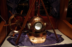 ドナウ川ナイトクルーズ船で