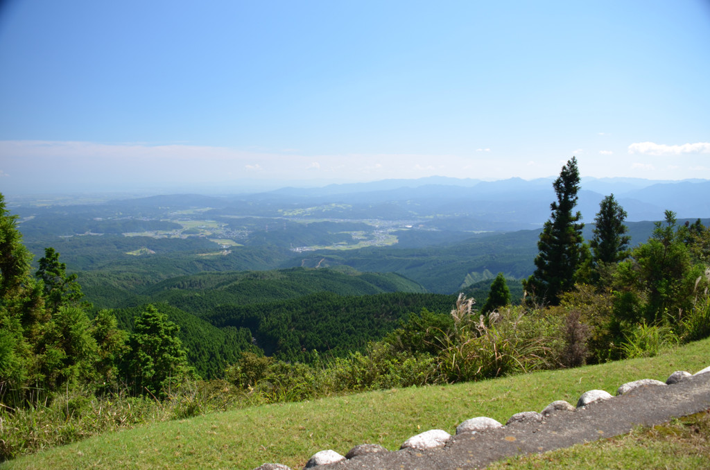 高原からの眺め