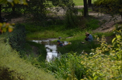 水遊び