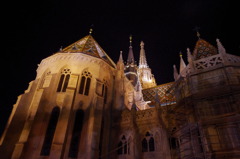 夜のマーチャーシュ教会２