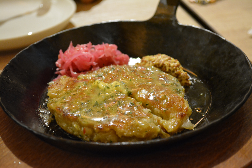 ジャガイモのパンケーキ