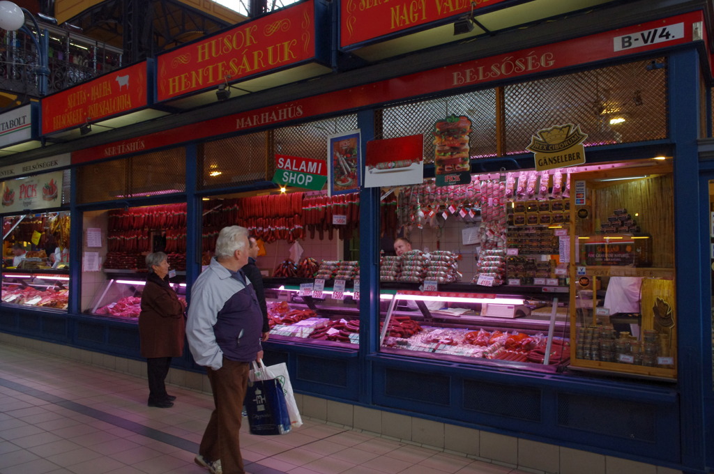 ブダペスト最大のマーケット